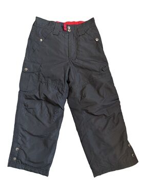 GAP Kids 6/7 Black Snow Pants - Unisex - Boys - Girls